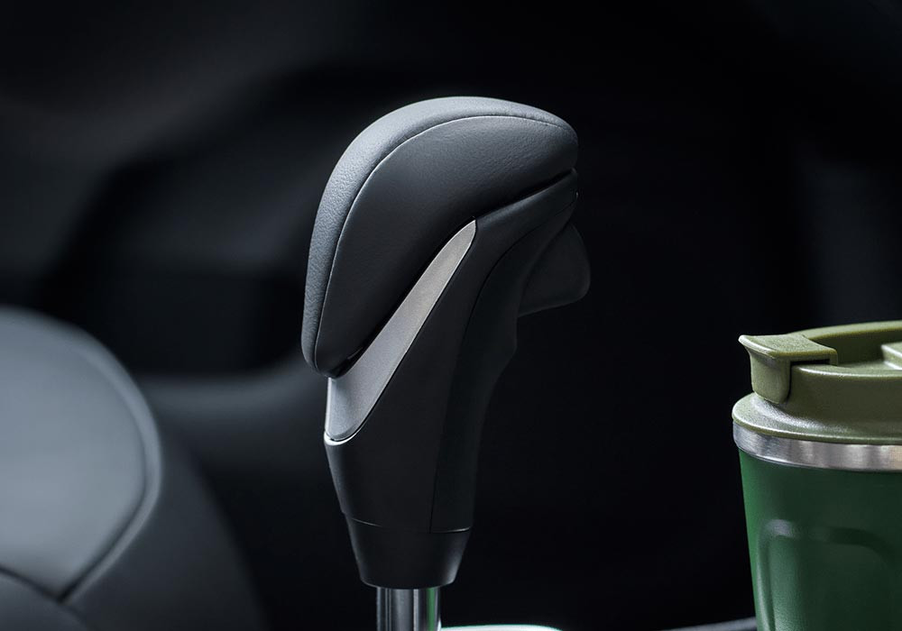 Leather-Wrapped Shift Knob
