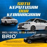 Beli Mobil Honda, Pulang Bawa Dua? Simak Promo “Buy 1 Get 1” Honda Brio!