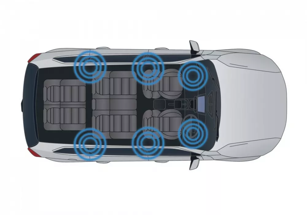 6-Speaker Audio System