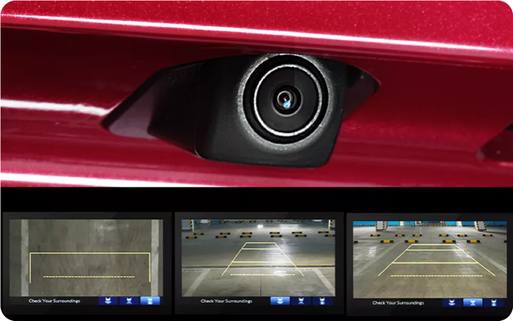 Multi-Angle Rear View Camera