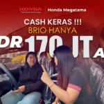 Gak Pake Ribet Cicilan! Sikat Promo Honda Brio Cash Keras 170 Jutaan di Honda Megatama